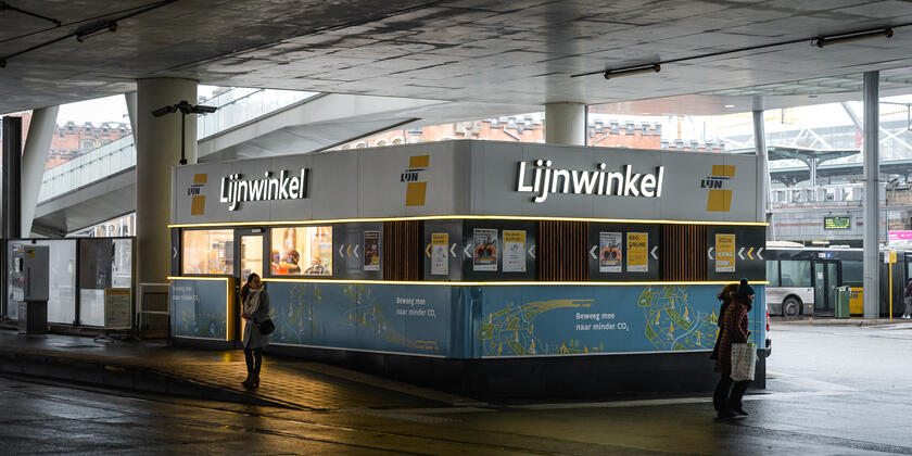 Lijnwinkel à la Sint-Pietersstation