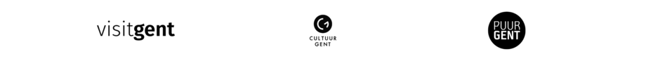 logo's walk local (visit gent, cultuur gent, puur gent)