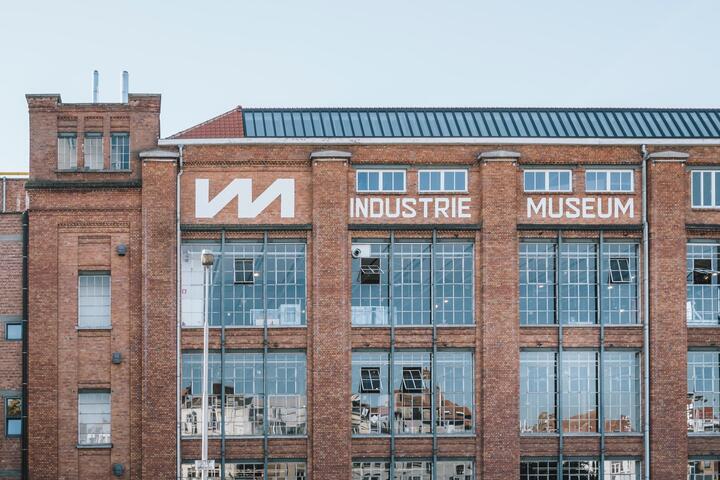 El Museo de la Industria de Gante, situado en una antigua fábrica de ladrillo rojo