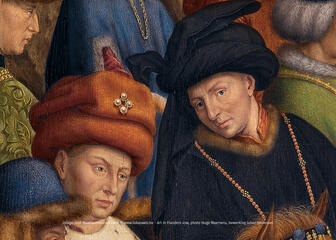 Jan en Hubert Van Eyck op het lam gods